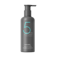 玛丝兰（MASIL）速干洗发水头皮洗发露男女士450ml 控油蓬松款