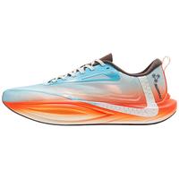 匹克态极二次呼吸2.0跑步鞋男鞋物理发泡中底专业竞速训练跑鞋运动鞋 水晶蓝/荧光橙 男款 40