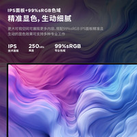 联想 ThinkVision 23.8英寸IPS屏99%sRGB 100Hz显示器