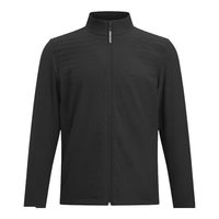 安德玛(UNDERARMOUR) Drive Pro男子轻质高尔夫运动外套1387119 黑色001 XL