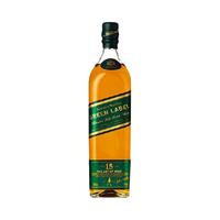 尊尼获加 绿方 绿牌 15年 苏格兰 调和型 威士忌 洋酒 200ml