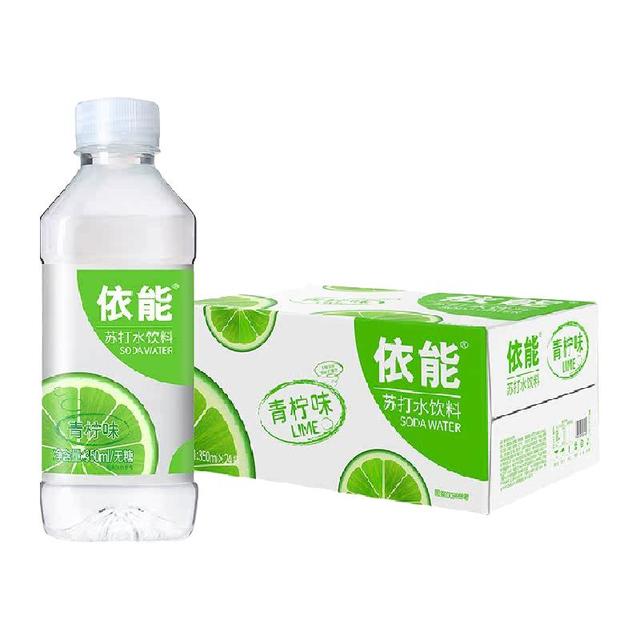 今日必买：依能 无糖 苏打水饮料 350ml*24瓶