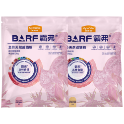 麦富迪 BARF生骨肉系列 鸡肉牛肉双拼 200g 猫粮