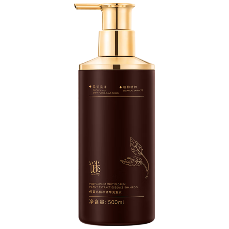  MICAOJI/谜草集 白发转自然黑 何首乌洗发水  500ml