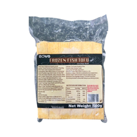 BOWO鱼豆腐500克/包野生金线鱼糜含量76%火锅食材京东自营