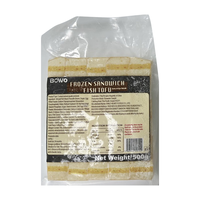 BOWO鱼豆腐三明治500克/包野生金线鱼糜含量76%火锅食材京东自营