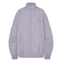 MO&Co. MBE3COTT08 高领宽松廓形 紫灰色 XS 女士夹克