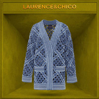 LC手工织珍珠夹克