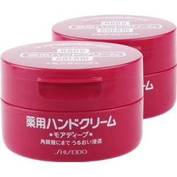 美润 资生堂护手霜 美润尿素红罐 100g*2 滋养补水润手霜