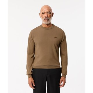 日潮跑腿LACOSTE法国鳄鱼 美利奴羊毛针织毛衣 AH1969-99长袖男装