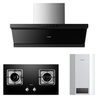 方太抽吸油烟机JND1侧吸式厨房家用大吸力挥手智控台嵌两用猛火燃气灶烟机灶具套装 【三件套】烟灶套装+17L燃气热水器 天然气/液化气备注