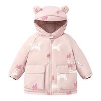 迷你巴拉 MINI BALA 巴拉男女童儿童羽绒服宝宝加厚三防外套2025冬