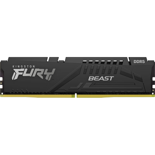 金士顿 FURY Beast超级野兽系列 DDR5 6000MHz 台式机内存 马甲条 黑色 32GB 16GBx2 CL30