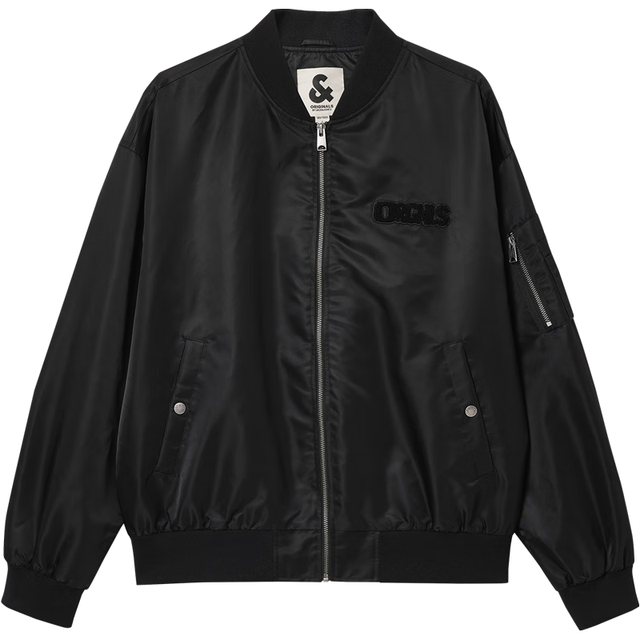 杰克琼斯 春秋换季 潮酷百搭飞行员夹克 双色可选！