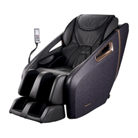 松下(Panasonic)按摩椅家用 全身家用智能全自动老人按摩椅精选推荐EP-MA32 黑金色