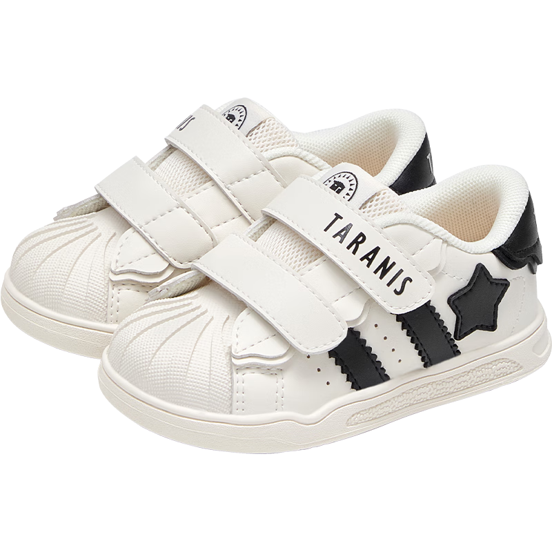  TARANIS/泰兰尼斯 防滑 儿童学步鞋  白色 23