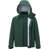 迪桑特(DESCENTE)【抢先购】SKI STYLE摇粒绒内胆男女款3L三合一冲锋衣两件套 男子BK-黑色-D5491STH50 3XL (男190/女185)