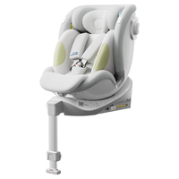 路途乐（lutule）儿童座椅0-7岁i-Size认证汽车椅360度途跃ultra 智行棕野绿