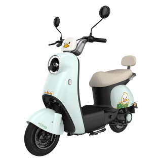 金箭 电动摩托车灵彩60V20AH铅酸电池长续航800W大动力一键启动灵动踏板电摩电动车 积木蓝