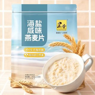 黑牛 咸味 燕麦片