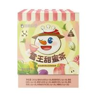 蜜雪冰城雪王花果茶爱喝茶袋泡茶冷泡茶茶包蜜桃乌龙茶独立包装
