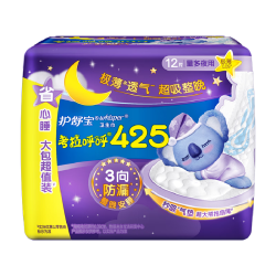 护舒宝 考拉呼呼卫生巾 425mm12片