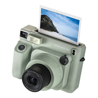 INSTAX富士instax立拍立得 一次成像相机 宽幅大视野 WIDE400 原野绿(WIDE300升级款)