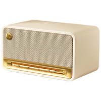 惠普 高保真复古蓝牙便携音箱 桌面音响 发烧级一体式大功率音响 居家立体声环绕 超长续航Gift One