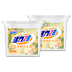 活力28 晨曦净护洗衣凝珠 8g*100颗*2盒 持久留香