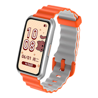 Keep智能运动手环 血氧监测手环 运动状态评估 B4套装 手环白+活力橙表带 男女表  轻盈白 【手环+活力橙腕带】