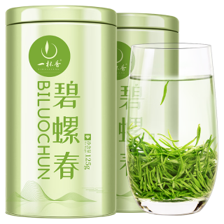 一杯香 YIBEIXIANG 明前绿茶碧螺春 250g礼盒装（新茶）