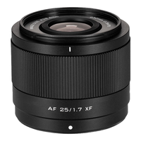 VILTROX 唯卓仕 AF 25mm F1.7 APS-C画幅 标准定焦镜头 富士X卡口