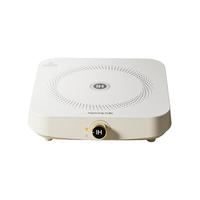 九阳（Joyoung）电磁炉小型家用火锅炒菜锅一体电陶炉迷你家用电磁炉旋钮控制IH猛火2200W一体小型火锅炉C22S-N532 温柔奶白色【旋钮操控】