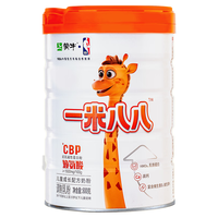 蒙牛 一米八八儿童奶粉赖氨酸乳铁蛋白3-15岁罐装800g*6优质奶源