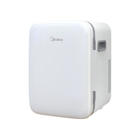 美的(Midea)车载冰箱10L迷你小型车家两用办公室储奶母乳制冷藏加热美妆冰箱