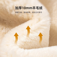 骆驼(CAMEL)男靴 冬季户外雪地靴男防滑防寒加绒男款东北棉靴羊毛保暖雪会员 G23W837105 黑色 女 37