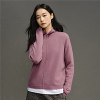 GIORDANO CONCEPTS 2025秋冬针织衫女静奢羊毛衫品牌刺绣宽松高领毛衣12355605 13中花灰 XL