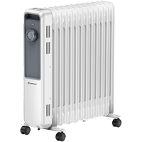 艾美特 取暖器/电热油汀/电暖器家用/电暖气片 13片大面积速热加湿