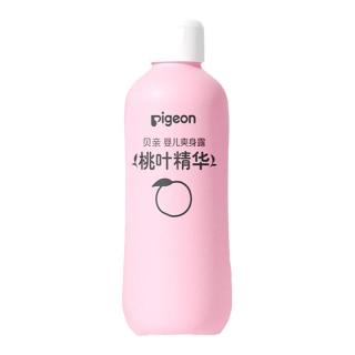 贝亲 桃子水婴儿桃叶精华爽身露液体痱子粉200ml*3瓶