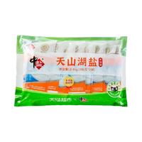 中盐无碘天山湖盐8袋未加碘湖盐无抗结剂无碘盐甲状腺