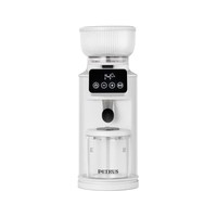 PETRUS 柏翠 全自动咖啡磨豆机电动定量研磨机家用小型意式磨粉器PE3766
