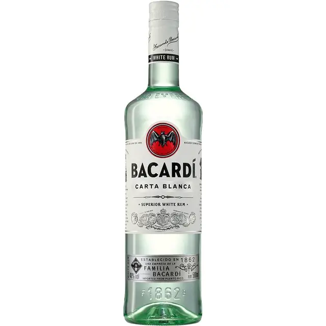 BACARDI 百加得 40%vol 白朗姆酒