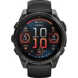 佳明 fenix 8 AMOLED全能户外运动手表 47mm 旗舰黑
