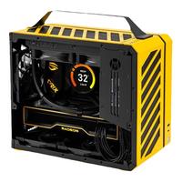 机械大师C28小视界手提紧凑便携纯白ITXMATX水冷台式迷你电脑机箱