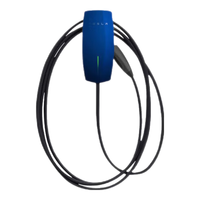 TESLA 特斯拉 11kw家用充电桩 第三代家庭充电服务包(国标10米安装服务) 国标(10米安装服务)-深海蓝