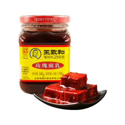王致和 玫瑰腐乳 340g