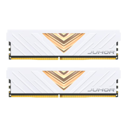 玖合 32GB(16GBx2)套装 DDR4 3200 台式机内存条 忆界系列白甲