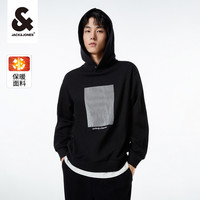 杰克琼斯秋冬男装毛衣刺绣百搭圆领长袖针织男士3 223433022E40黑色PURE BLACK 175/96A/M