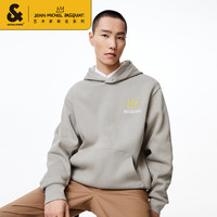 杰克琼斯秋冬男装毛衣刺绣百搭圆领长袖针织男士3 223333038C63晨雾灰PUSSYWILLOW GRA 175/96A/M