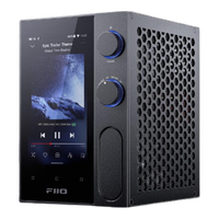 FiiO 飞傲 R9 台式数字安卓播放器 解码耳放一体机hifi 桌面解码耳放 银色